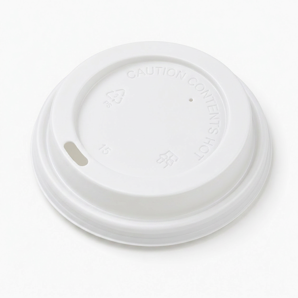 Coffee Cup Lid — White