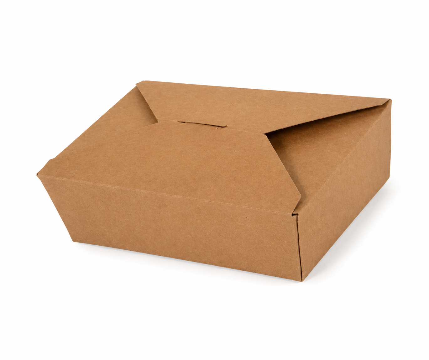 Clamshell Lunch Box — Kraft